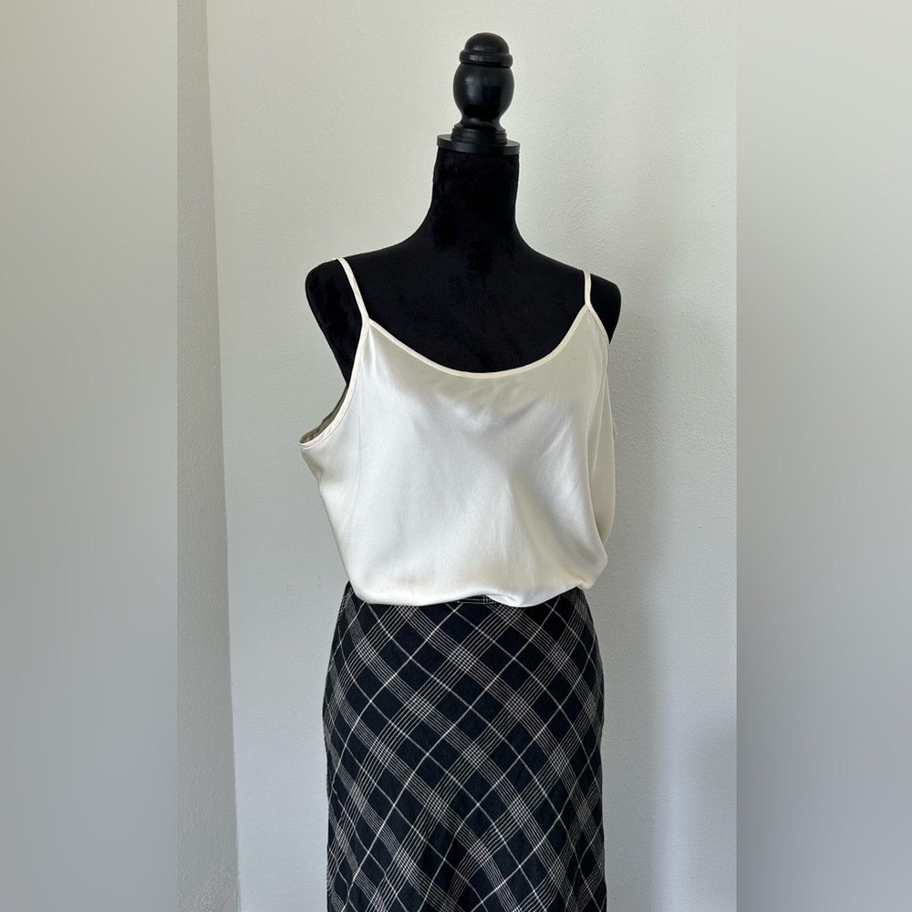 Talbots Off White/Cream Silk Camisole